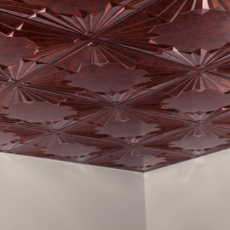 Fasade Art Deco 2Ftx2Ft Lay In Ceiling Til, PK 5, 5 PK PL5818