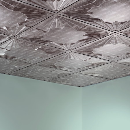 Fasade Art Deco 2Ftx2Ft Lay In Ceiling Til, PK 5, 5 PK PL5821