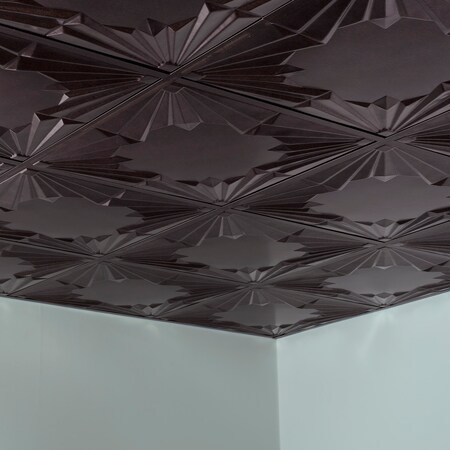 Fasade Art Deco 2Ftx2Ft Lay In Ceiling Til, PK 5, 5 PK PL5827