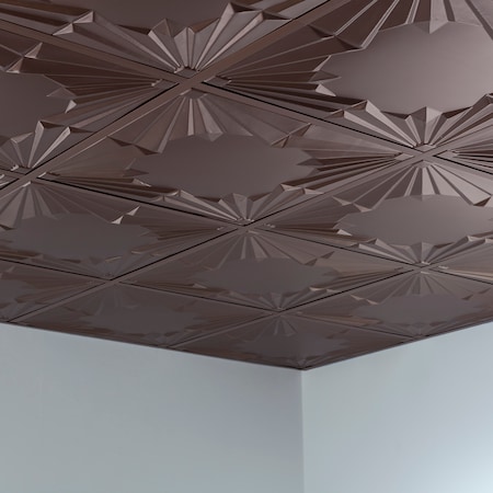 Fasade Art Deco 2Ftx2Ft Lay In Ceiling Til, PK 5, 5 PK PL5828