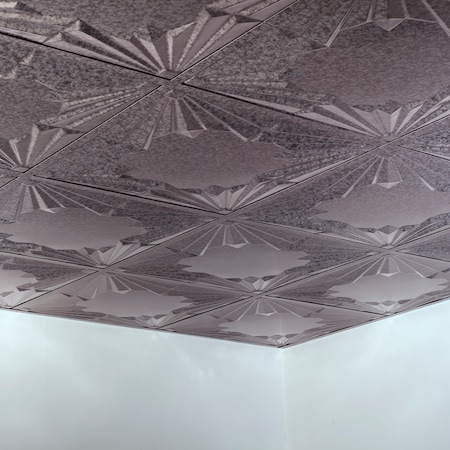 Fasade Art Deco 2Ftx2Ft Lay In Ceiling Til, PK 5, 5 PK PL5830