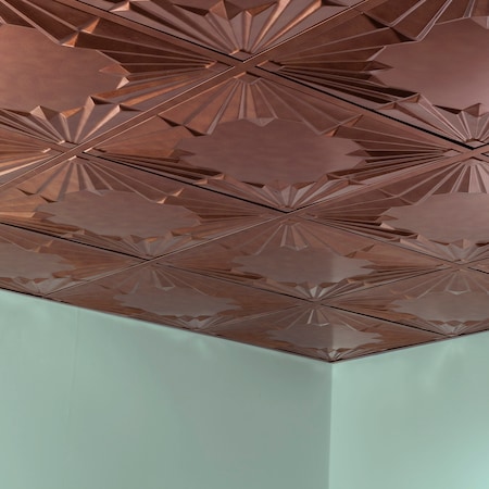 Fasade Art Deco 2Ftx2Ft Lay In Ceiling Til, PK 5, 5 PK PL5831