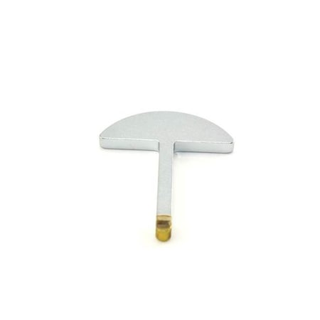 Schlage Commercial Turn L583233, Steel, L Series, 0.25 in L583233