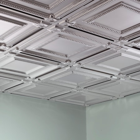 Fasade Coffer 2Ftx2Ft Lay In Ceiling Tile , PK 5, 5 PK PL6108
