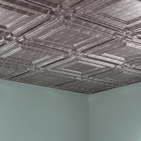 Fasade Coffer 2Ftx2Ft Lay In Ceiling Tile , PK 5, 5 PK PL6121