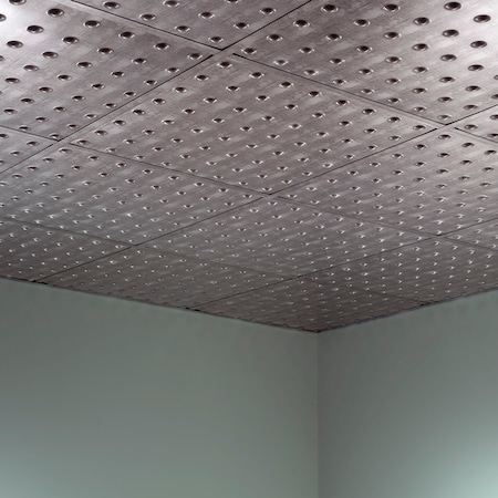 Fasade Dome 2Ftx2Ft Lay In Ceiling Tile Cr, PK 5, 5 PK PL6321
