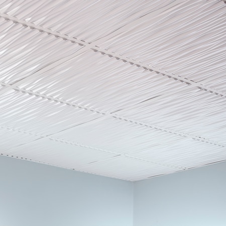 Fasade Dunes 2Ftx2Ft Lay In Ceiling Tile G, PK 5, 5 PK PL7500