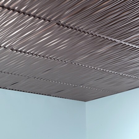 Fasade Dunes 2Ftx2Ft Lay In Ceiling Tile B, PK 5, 5 PK PL7529