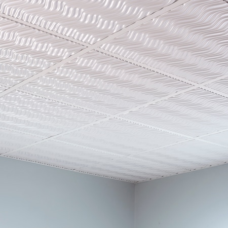 Fasade Current 2Ftx2Ft Lay In Ceiling Tile, PK 5, 5 PK PL7600