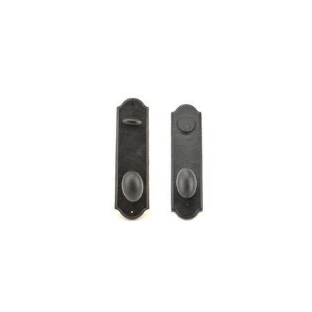 Weslock Left Hand Durham Tramore Dummy Handle Oil Rubbed Bronze L7645M1M10020