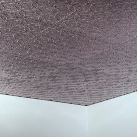 Fasade Rings 2Ftx2Ft Lay In Ceiling Tile G, PK 5, 5 PK PL8230