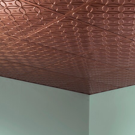 Fasade Rings 2Ftx2Ft Lay In Ceiling Tile A, PK 5, 5 PK PL8231