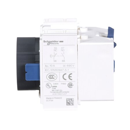 Schneider Electric IEC Timer Module,1NO/1NC,.1 to 30sec (LADT2) | Zoro