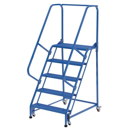 VESTIL 80 H Steel PW Ladder, Perforated, 5 Step, 5 Steps LAD-PW-32-5-P