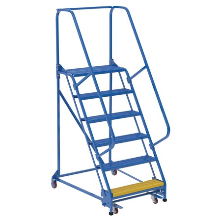 VESTIL 90 H Steel PW Ladder, Perforated, 6 Step, 6 Steps LAD-PW-32-6-P