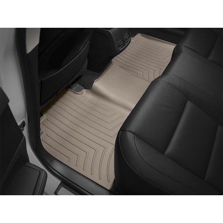 Weathertech Rear Floor Liner, Tan, 4510002 4510002