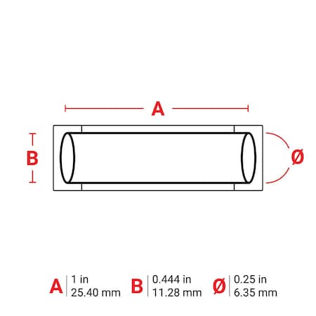 Brady Sleeve Label, Pink, Polyolefin, 1 in W M6-250-1-342-PK