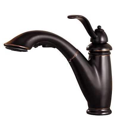 Pfister Marielle Pull-Out Faucet Tuscan Bronze, 8" Mount, 1 or 3 Hole Residential LG532-7YY