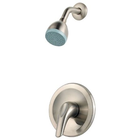 Pfister Single Handle 3 Hole Series Shower Trim Brushed Nickel, Brushed Nickel LG89-020K