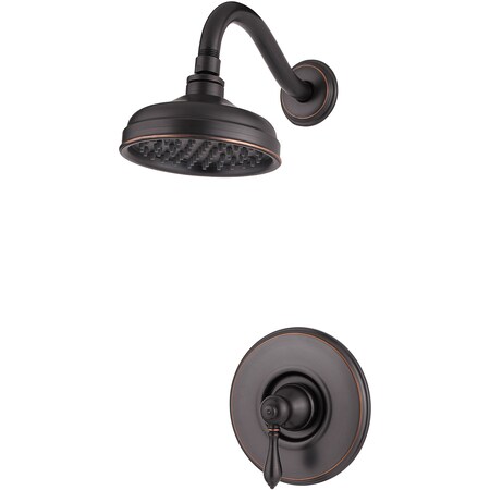 Pfister Single Handle Marielle Shower Trim, Tuscan Bronze, Tuscan Bronze 2 Hole LG89-7MBY