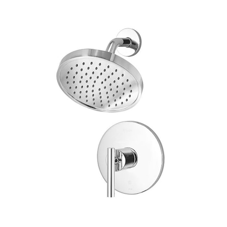 Pfister Single Handle 2 Hole Contempra Shower Trim Polished Chrome, Polished chrome LG89-7NCC