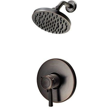 Pfister Single Handle Shower Trim, Tuscan Bronze, Tuscan Bronze 2 Hole LG89-7TUY