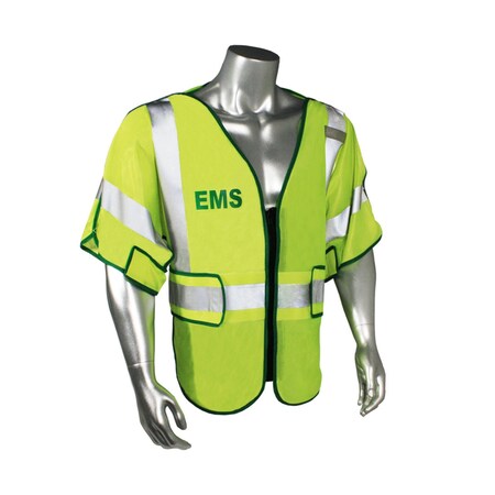 Radwear Usa Radwear USA LHV-PS3-DSZR-EMS EMS Safety Vest LHV-PS3-DSZR-EMS-R