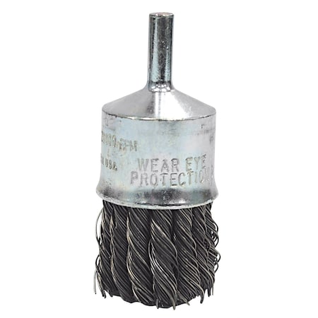 Lisle Brush Wire End, 1", 0.020 Wire Knotted 14040