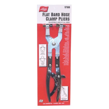 Lisle 17100 Adjustable Hose Clamp Plier – Professional Spring Clamp Tool