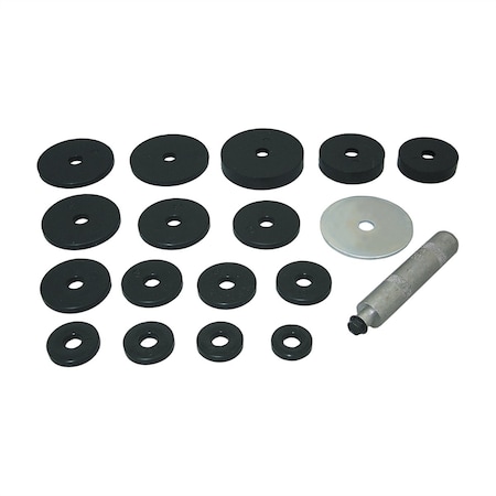 Lisle Seal Driver Kit, Up to 3-3/8", 18Pc 24800