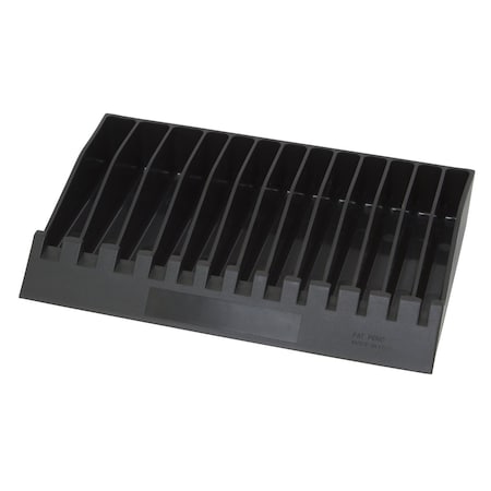 Lisle Pliers and Wrench Rack, Black 40460