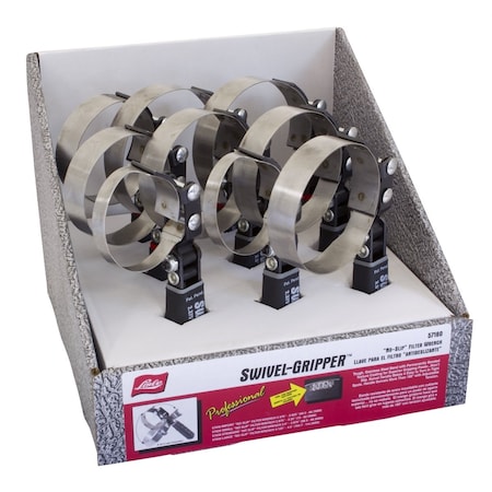 Lisle Swivel Gripper Filter Wrenches, PK9 57160