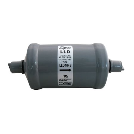 Supco Liquid Line Dryer, 1/2" ODF, 16"cu. LLD164S