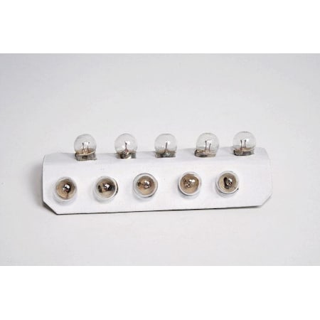 United Scientific Miniature Bulb, 2.5V, 0.3A, PK 10 LMP025-PK/10