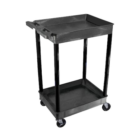 Nmc Cart, Sm, 2 Shelf Utility Cart LN112