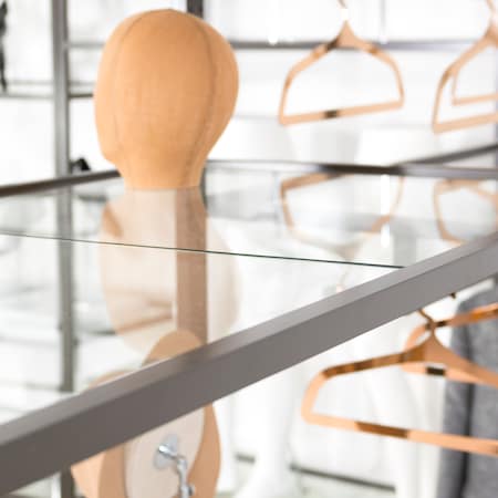 Econoco Linea Collection Glass Shelf for Freesta LNWUSHLF2