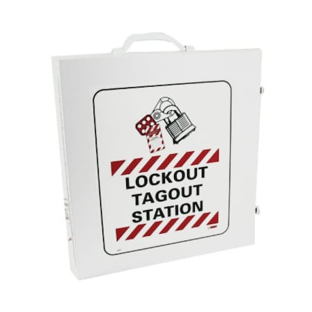 Nmc Lockout Cabinet White LOC