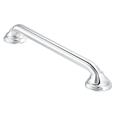 Moen Concealed Ultima Designer 16" Grab Bar Bright Chro, 16" L, Stainless Steel, Bright Chrome LR8716D3GCH