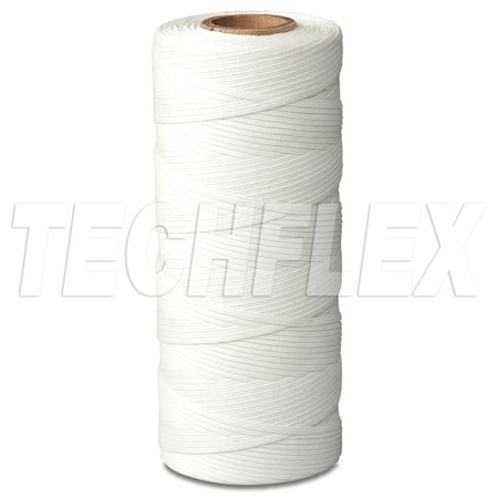 Techflex Poly, Lacing Tape, Size 1 Fin B Natural LT2-S1-FB-NT