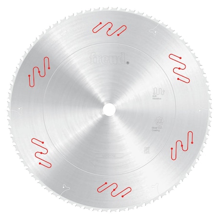 Freud Bit, 24" 72T Carbide Tipped Blade to Cu LU1C1702