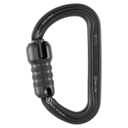 Petzl BMD H-Frame Triact Lock Carabiner Black M032AA01