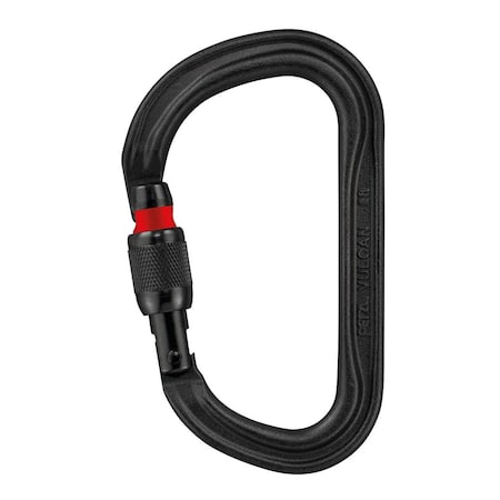 Petzl Connector Vulcan Screw-Lock Black M073AA01