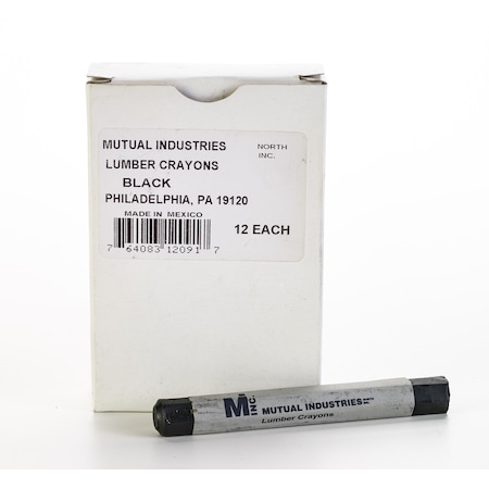 Mutual Industries Lumber Marking Crayons, Water Resistant, PK24 M16100-91