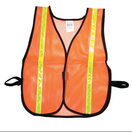Mutual Industries High Visibility Soft Poly Mesh Safe, PK4, 10 inch Height, 10 inch Width M16300-138-1000