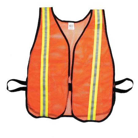 Mutual Industries High Visibility Soft Poly Mesh Safe, PK3, 10 inch Height, 10 inch Width M16300-153-1500