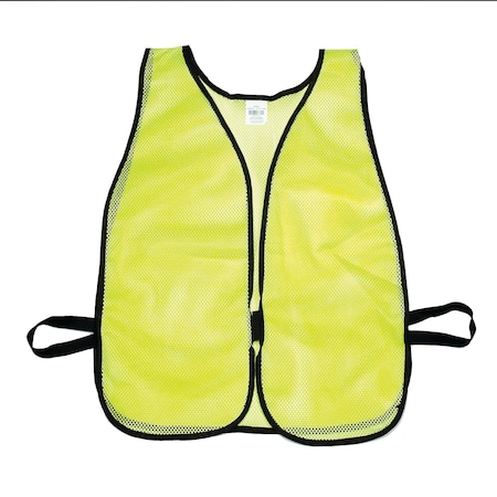 Mutual Industries High Visibility Soft Poly Mesh Plain, PK5, 10 inch Height, 10 Inch Width M16304-1