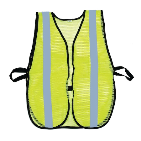 Mutual Industries High Visibility Soft Mesh Safety Ve, PK5, 10 inch Height, 10 Inch Width M16304-53-1000