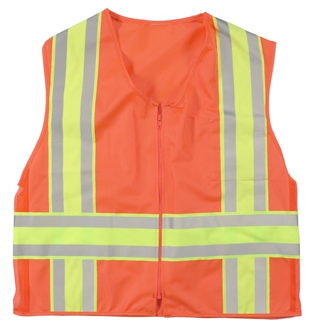 Mutual Industries High Visibility ANSI Class 2 Solid, PK2 L Class 2 2 PK M16334-45-3