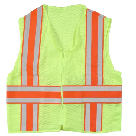Mutual Industries High Visibility Polyester ANSI Class, PK2, 10 Inch Height, 10 Inch Width M16343-0-7