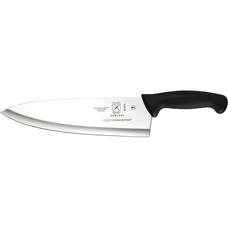 Mercer Cutlery Millennia Wide Chef, 10", Hollow Ground M18010